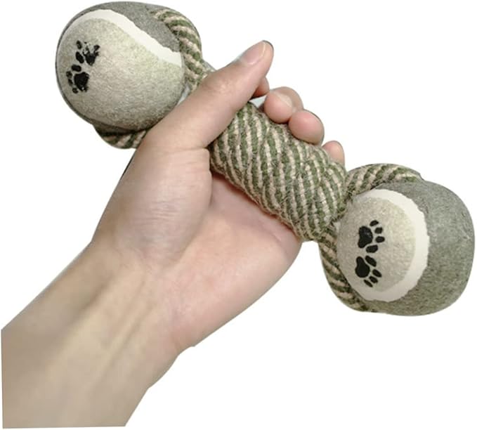 Kisangel Pet Cotton Rope Chew Toys for Dogs Teeth Grinding and Training Play Rope for Interactive Fun and Healthy Chewing Safe for Pets