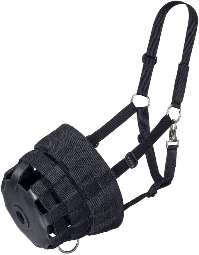 Tough1 Poly/Nylon Grazing Muzzle with Halter