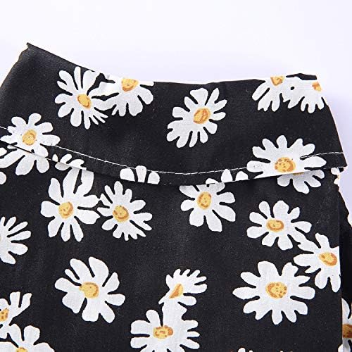 Tangpan Summer Pet Daisy Hawaiian Beach Plaid Print Shirts Clothes for Dog Black XL