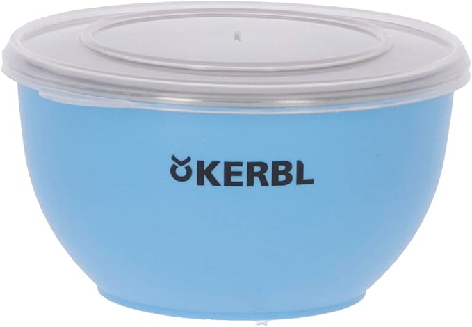 Maxi-Pet 80528 Stainless Steel Bowl Set with Lid 550 ml / 900 ml / 1200 ml Blue