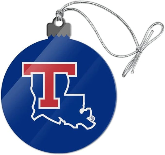 GRAPHICS & MORE Louisiana Tech University Bulldogs Logo Acrylic Christmas Tree Holiday Ornament