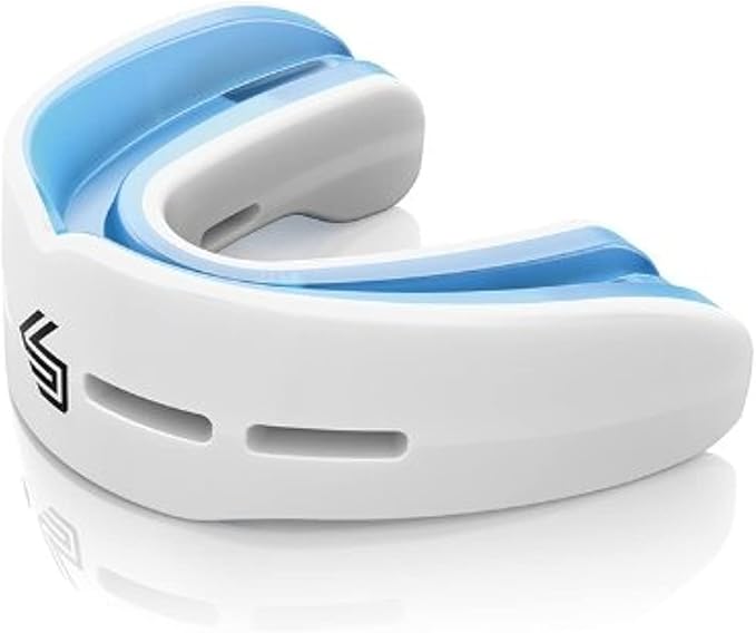 Shock Doctor Nano Double Mouthguard, Protects Upper and Lower Teeth, Youth & Adult available