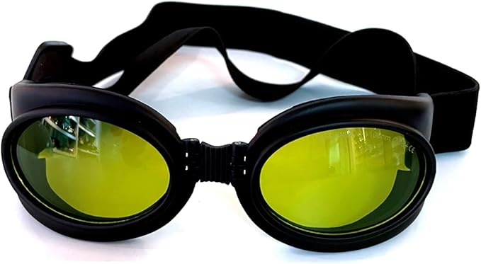 Pet Dog Laser Protection Glasses 1064nm Goggles 190-450nm & 800-1100nm UV400(Size XL) for 25-35KG Pets