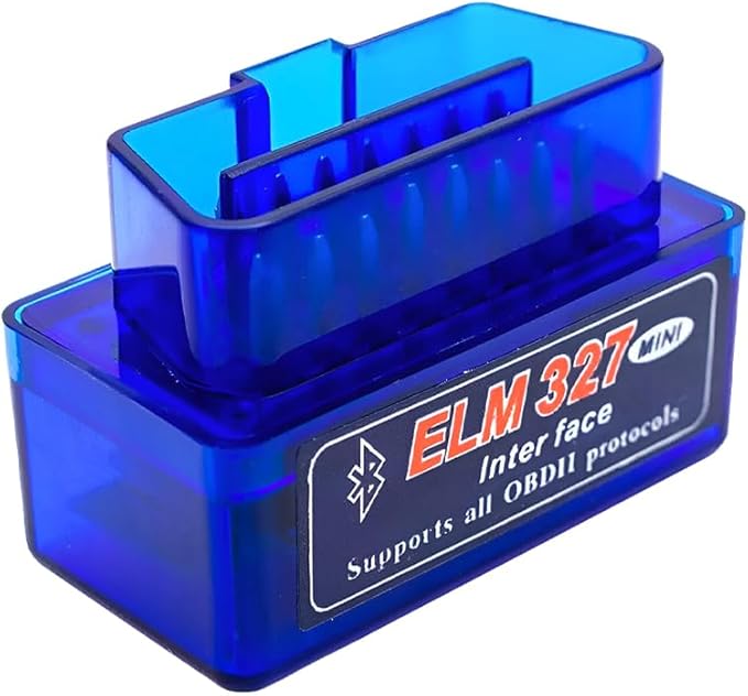 ELM327 OBDII Car Auto Diagnostic Scanner, Professional Wireless Bluetooth Scan Tool Failure Detector, OBD2 Engine Fault Code Reader for Android Windows, Car Accessories