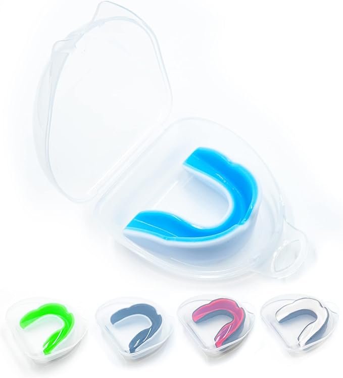 Kids Youth Mouth Guard for Sports, Boys Girls Mouthguard for Football Boxing MMA Lacrosse Basketball Taekwondo Karate Wrestling (5 Pack)