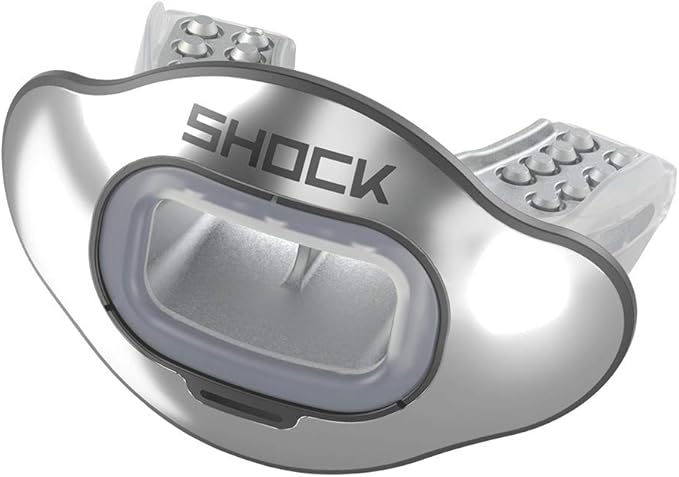 Shock Doctor 39-99-31 Interchange Mouthguard Silver Chrome OSFA-OSFA