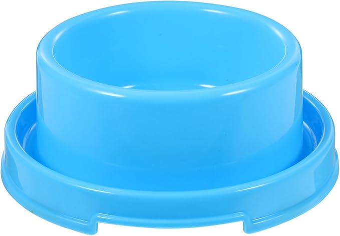 Dog Slow Water Feeder Dog Feeding Bowls Pet Water Bowl Pet Bowl Set Blue Outdoor Large Dog Water Bowl Dog Food Bowls Pets Food Feeder Pet Feeding Bowls Cat Food and Water Bowl Set