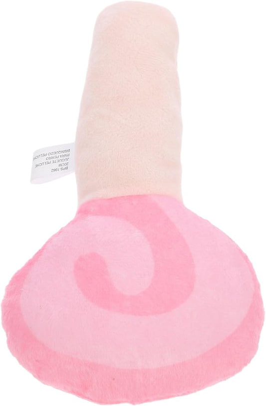BESPORTBLE Dog Chewing Toy Funny Lollipop Shaped Squeaky for Pets Molar Training Chew Toy for Puppies to Boredom and Furniture Damage