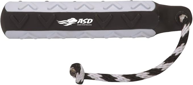 Avery ASD 2" HexaBumper Hunting Sporting Gun Dog Game Retriever Dummy | Water & Upland Mark Training Retrieval Tool | Hexagonal, Floating Design, Easy-Grip Texture, Throw Rope, 6 Pack, Flasher (02716)