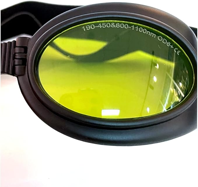 Pet Dog Laser Protection Glasses 1064nm Goggles 190-450nm & 800-1100nm UV400(Size XL) for 25-35KG Pets
