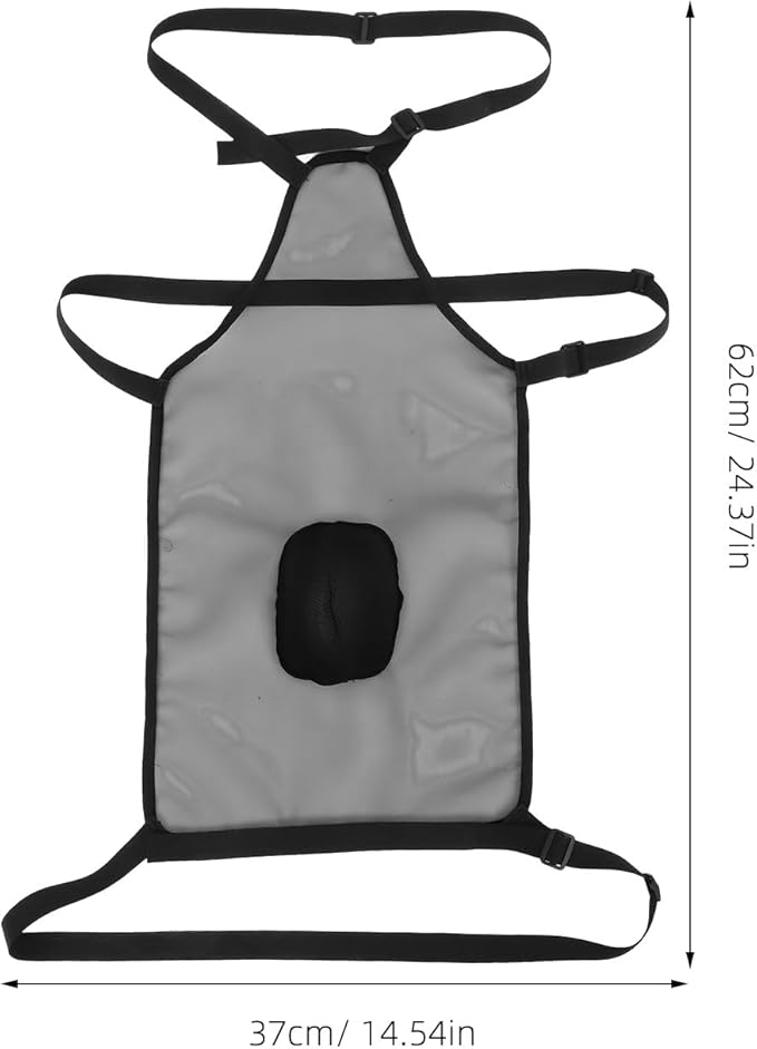 Adjustable Sheep Anti-Mating Apron with Breathable Mesh and Secure Strap for Goat and Livestock Breeding Control and Management