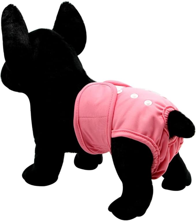 Female Dog Panty for Estrus | Waterproof and Anti-Disturbance Washable Cloth Diaper | Reusable Dog Diaper | Universal for Small/Medium/Large Dogs (L)