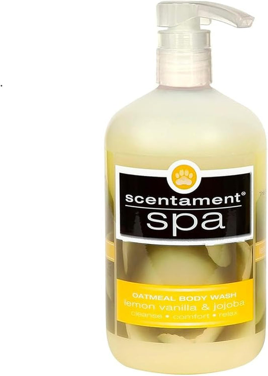 Best Shot Spa Oatmeal Body Wash, Lemon Vanilla, 16 oz