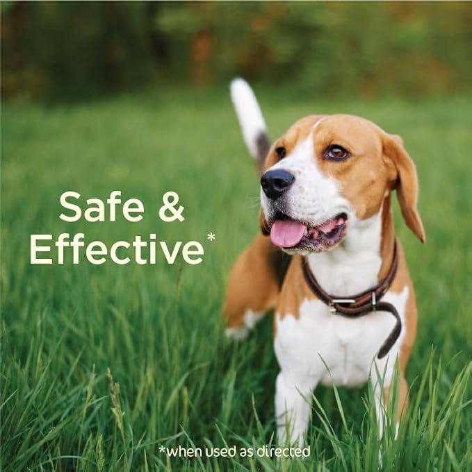 Flea & Tick Yard & Kennel Spray, Powered by Plants, Eliminates Fleas, Flea Eggs, Flea Larvae, Ticks, & Mosquitos, 32oz Bottle