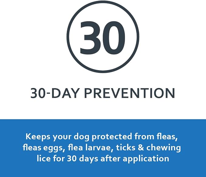 Sentry Fiproguard Plus for Dogs, Flea and Tick Prevention for Dogs (5-22 Pounds), Includes 3 Month Supply of Topical Flea Treatments