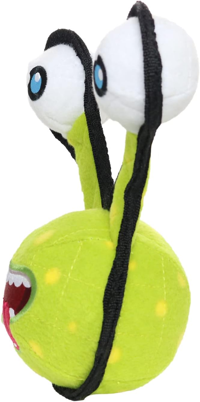TUFFY® - World's Tuffest Soft Dog Toy - Alien - Multiple Layers. Made Durable, Strong & Tough. Interactive Play (Tug, Toss & Fetch). Machine Washable & Floats. (2 Eye, Large 2 Pack)
