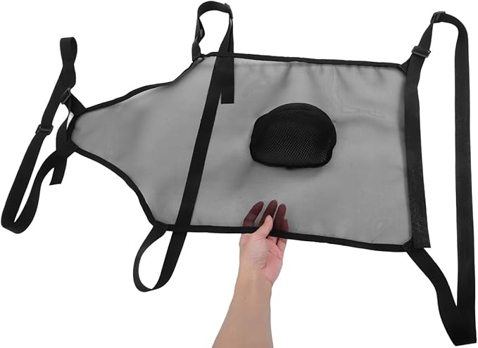 Adjustable Sheep Anti-Mating Apron with Breathable Mesh and Secure Strap for Goat and Livestock Breeding Control and Management