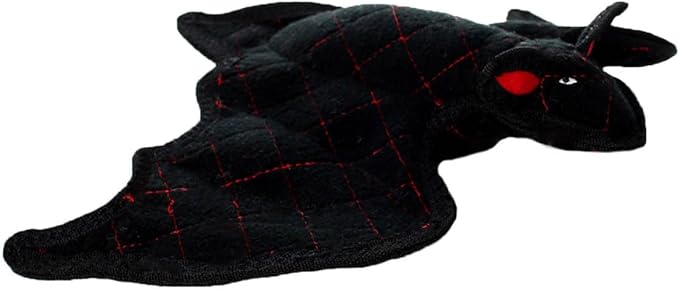 World's Tuffest Soft Dog Toy - Desert Bat - Squeakers - Multiple Layers. Made Durable, Strong & Tough. Interactive Play (Tug, Toss & Fetch). Machine Washable & Floats