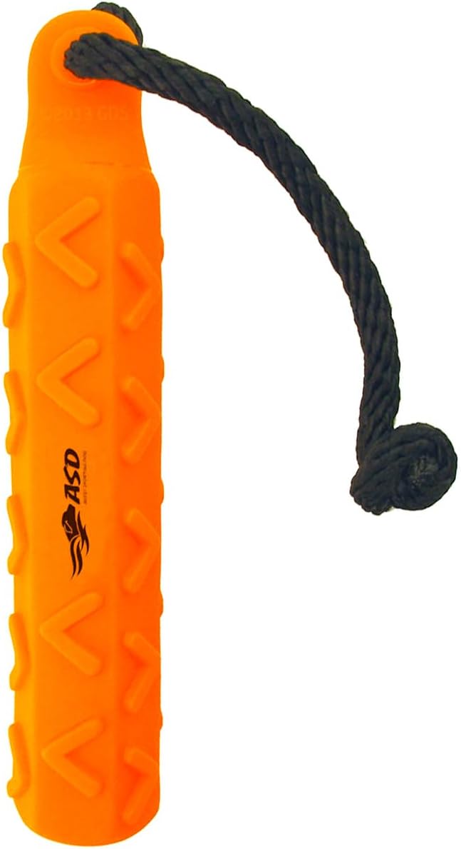 Avery ASD 2" HexaBumper Hunting Sporting Gun Dog Game Retriever Dummy | Water & Upland Mark Training Retrieval Tool | Hexagonal, Floating Design, Easy-Grip Texture, Throw Rope, Pro Pack (02720)