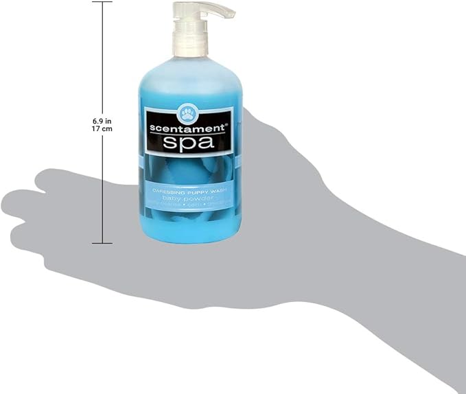 Best Shot Scentament Spa Caressing Puppy Wash, Baby Powder, 16 oz