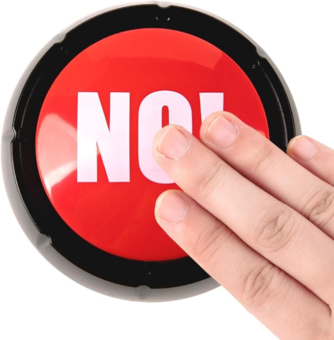 Talking Button,Button-Complete Red/Black… (Red Black N)