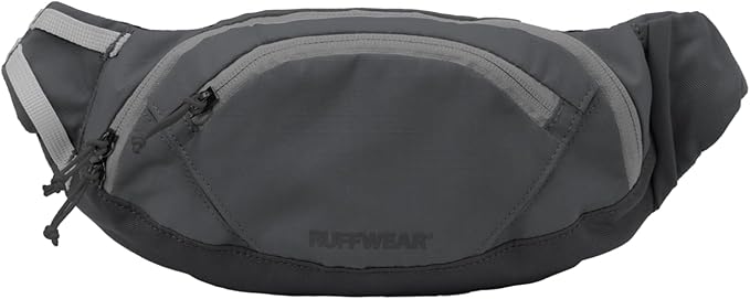 Ruffwear, Home Trail Hip Pack, Dog Walking Fanny Pack Crossbody with Adjustable Belt, Treat Pouch, Poop Bag Holder, Phone Pocket, Hands-Free for Training, Hiking, Running, Travel, Granite Gray