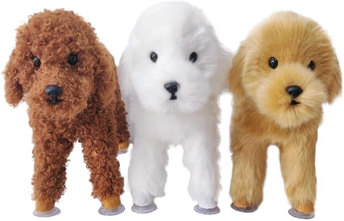 Male Dog Toy Silicone Simulation Humping Dog Toy, Pet Estrus Vent Puppy Toys for Male Estrus Dog Small Dogs Bulldog Teddy Dog, Pet Companion White 25cm/9.8in