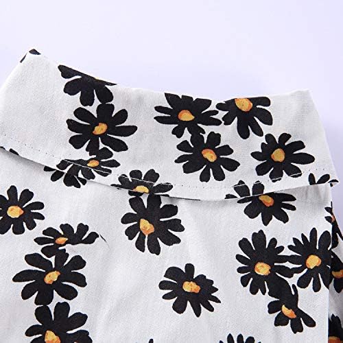 Tangpan Summer Pet Daisy Hawaiian Beach Plaid Print Shirts Clothes for Dog White S
