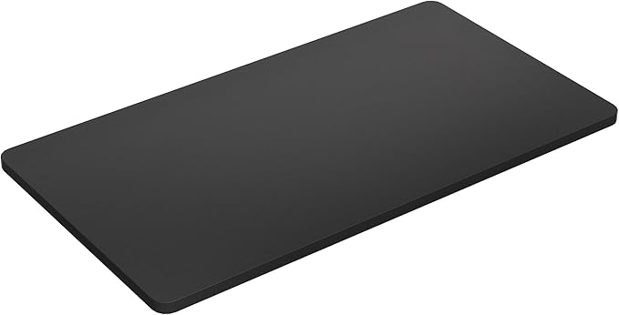 VIVO Black 43 x 24 inch Universal Solid One-Piece Table Top for Standard and Sit to Stand Height Adjustable Home and Office Desk Frames, DESK-TOP43B