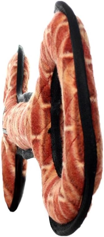 TUFFY - World's Tuffest Soft Dog Toy - MEGA - Tug Oval - Brick -Multiple Layers. Made Durable, Strong & Tough. Interactive Play (Tug, Toss & Fetch). Machine Washable & Floats