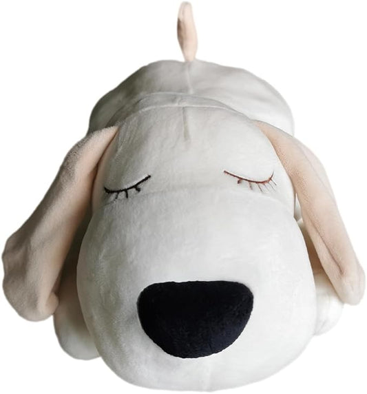 HonourHope Dog Heartbeat Toy for Anxiety Relief, Soft Plush Toy Pet Calming Puppy Behavioral Training Aid Pet Companion Pillow for Puppy Cat Kitty - Dog