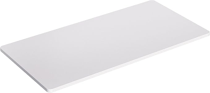 VIVO Universal 55 x 28 inch Solid One-Piece Table Top for Standard and Sit to Stand Height Adjustable Home and Office Desk Frames, White, DESK-TOP55-28W