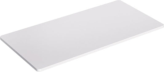 VIVO Universal 55 x 28 inch Solid One-Piece Table Top for Standard and Sit to Stand Height Adjustable Home and Office Desk Frames, White, DESK-TOP55-28W