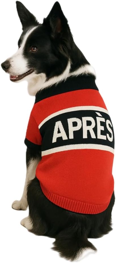 Luxury Dog Sweater – Soft Knit Designer Pet Outfit for Small Dogs & Puppies, XS–L, Stylish Warm Clothing for Yorkies, Chihuahuas, Dachshunds, Maltese, French Bulldog