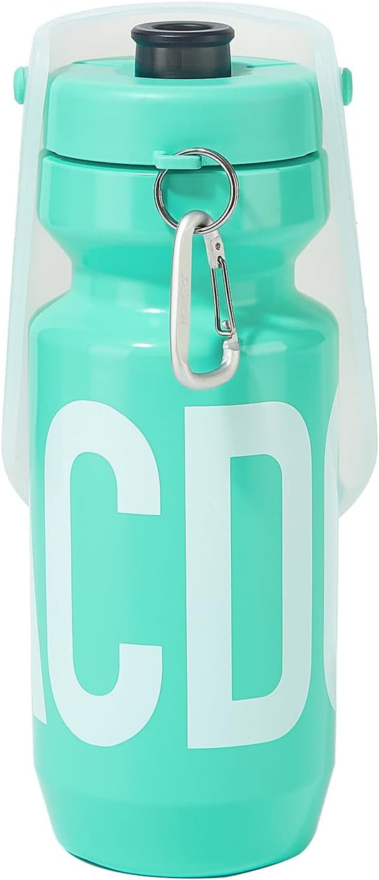 Howgo Dog Water Bottle Portable Travel Water Bottle Dispenser for Dogs, Super Light-Weight, Leak-Proof Bottles for Pets Outdoor Walking, Hiking, Travel,Food Grade Silicone,BPA Free (Mint Green, 21oz)