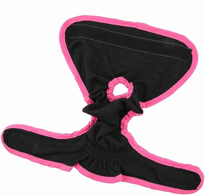 Yinhing Dog Female Physiological Pants Premium Polyester Underwear Pet Sanitary Diaper Elastic Band Hook Hoop Closure Small Medium Large Dogs (XL)