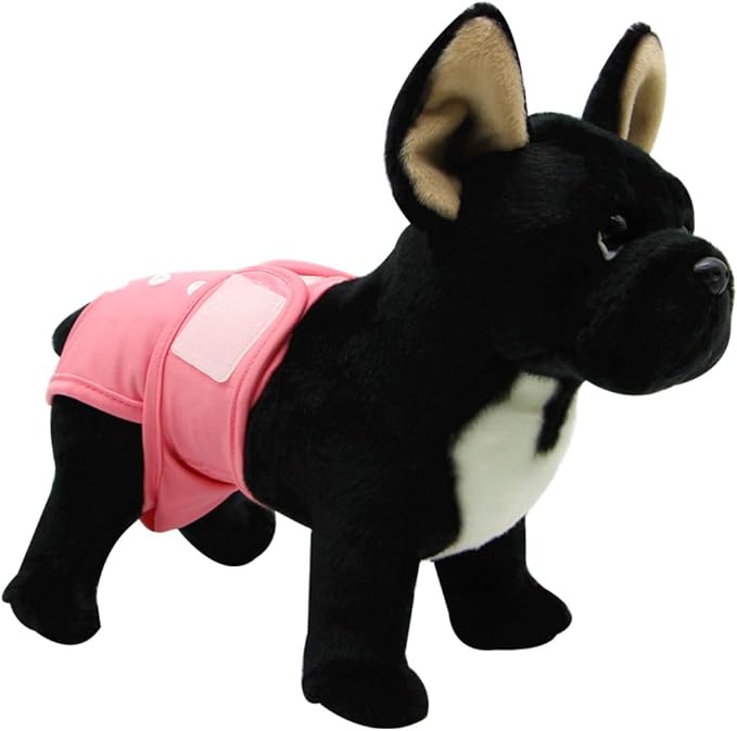 Female Dog Panty for Estrus | Waterproof and Anti-Disturbance Washable Cloth Diaper | Reusable Dog Diaper | Universal for Small/Medium/Large Dogs (XS)