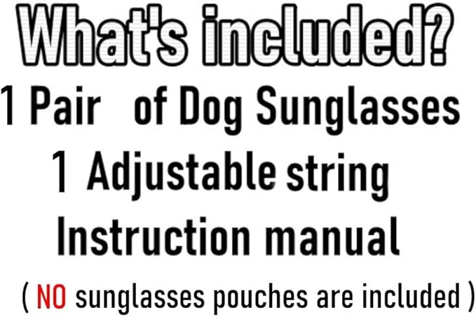 G003 Dog Pet Round Costume Prop Clear Lens Glasses Sunglasses Medium Breeds 18-40lbs (Black-Clear)