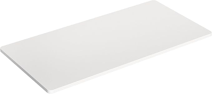 VIVO Universal 48 x 30 inch Solid One-Piece Table Top for Standard and Sit to Stand Height Adjustable Home and Office Desk Frames, White, DESK-TOP48-30W