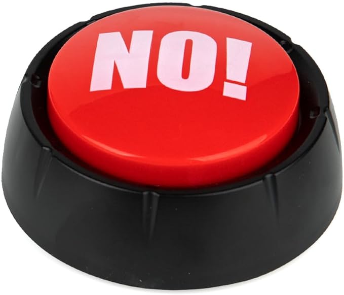 Talking Button,Button-Complete Red/Black… (Red Black N)