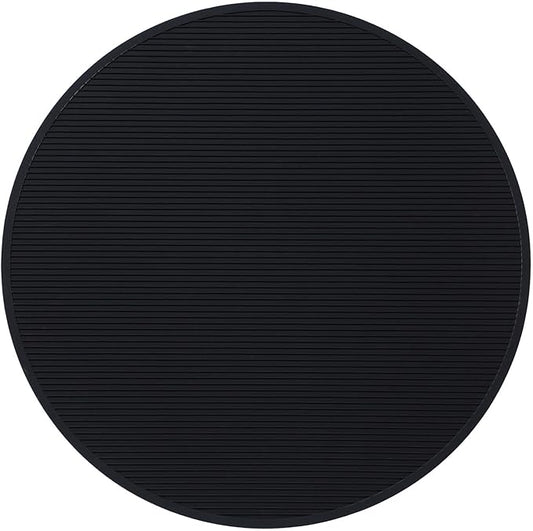 Pet Grooming Table Non-Slip Mat - Padded Mat for at-Home Grooming Dogs and Cats,Bathing Mat for Pets, Diameter: 22.4inch/57cm (Black, Diameter: 22.4inch/57cm)