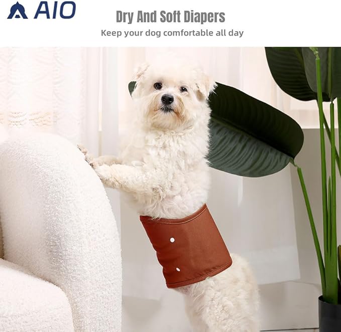 Washable Reusable Dog Diapers Male Breathable Belly Bands with Nappy in Summer Washable Reusable Dog Male Wraps L (3 Pack)