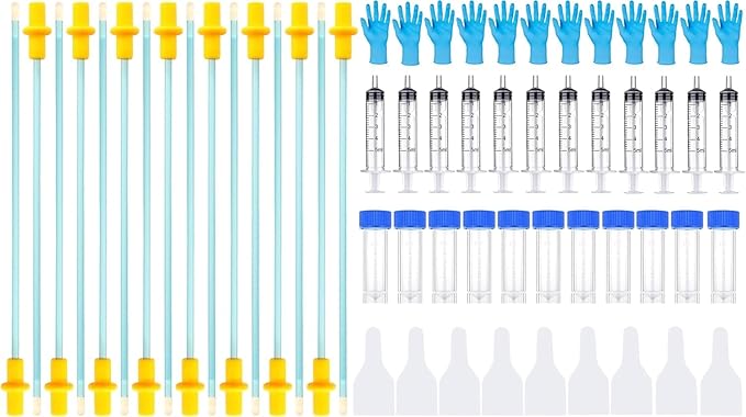 20 Set Dog Breeding Kit, Disposable Dog Artificial Insemination Kit, Dog Insemination Breeder Kit, Dog Breeding Supplies. (15.7 Inch)