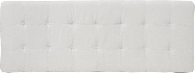 Christopher Knight Home Mission Fabric Storage Ottoman, Light Grey