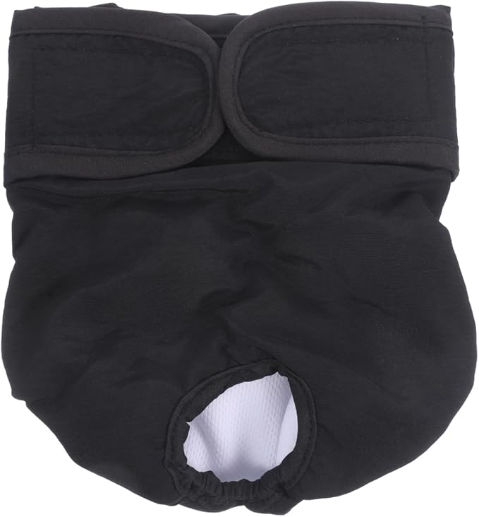 Washable Dog Diaper Pants for Heat Incontinence Puppy Sanitary Pant Indoor Outdoor Use Comfortable Physiological Diaper Size S 18.89X7.08X1.18 Inch