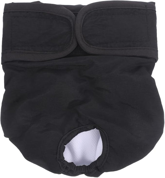 Washable Dog Diaper Pants for Heat Incontinence Puppy Sanitary Pant Indoor Outdoor Use Comfortable Physiological Diaper Size S 18.89X7.08X1.18 Inch