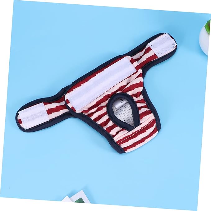SUPVOX Female Dog Diapers Heat Incontinence Puppy Diapers Menstrual Underwear Female Size s