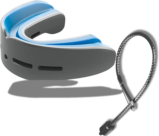 Shock Doctor Nano Double Mouthguard, Protects Upper and Lower Teeth, Youth & Adult available