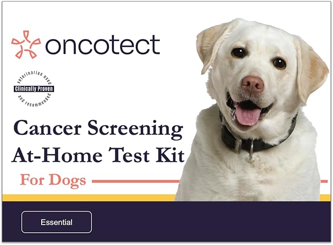Essential Dog Cancer Screening Test Kit, Easy to Use Cancer Screening, Affordable Non-Invasive Urine-Based Test, Works On All Dog Breeds and Ages