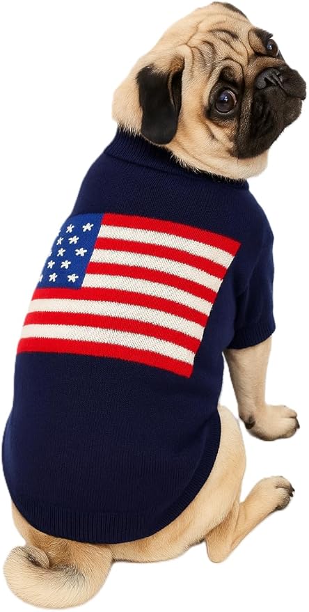 Luxury Dog Sweater – Soft Knit Designer Pet Outfit for Small Dogs & Puppies, XS–L, Stylish Warm Clothing for Yorkies, Chihuahuas, Dachshunds, Maltese, French Bulldog